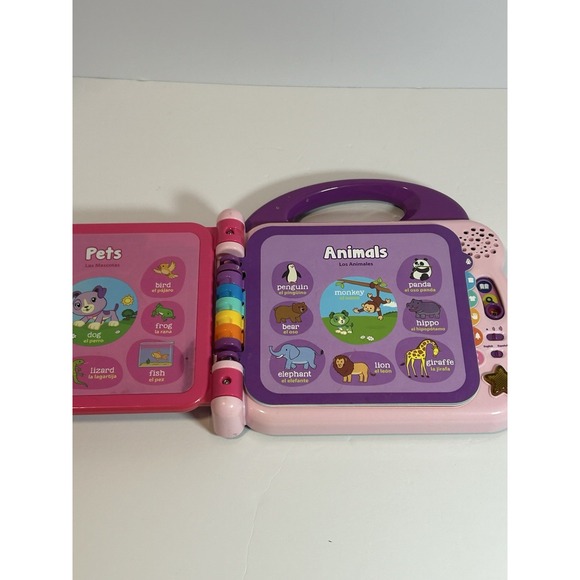 Leap Frog Learning Friends Scout & Violet 100 Words Electronic Book 2018 Toy - Picture 3 of 9